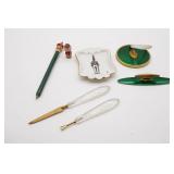 Assorted Vanity Items (File, Buffer, Mirror,