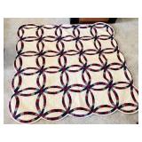 Double Wedding Ring Quilt