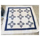 Blue & White Quilt