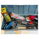 Gray Tackle Box w/Contents