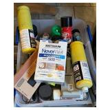 Assorted Paints, Handles & Torches