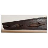 Decorative Wood Wall Hanging w/ Animals