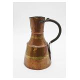 Antique Copper Pitcher
