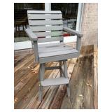 By the Yard Bar Height Swivel Chair Poly Lumber
