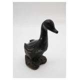 Small Black Yard Duck