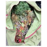 Christmas Tree Bag w/Christmas Decor