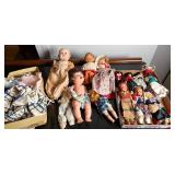 Assorted Vintage Dolls
