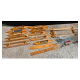 Loom Shuttles, Embroidery Hoop Stand