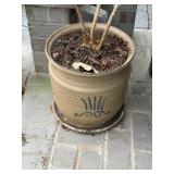Tan Ceramic Planter