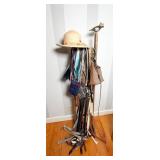 Rack with Purses and Belts