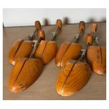 Vintage Wood and Metal Shoe Stretchers