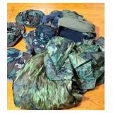 Military Camo Clothes Lot