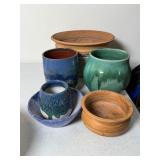 (6) Pieces of Assorted Pottery