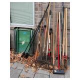 Large Lot of Yard Tools
