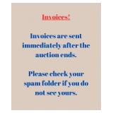 Invoices ~ Check Spam Folder