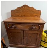 Solid Oak Wash Stand