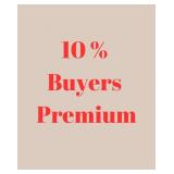 10% Buyers Premium