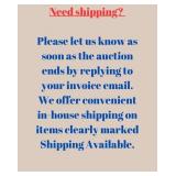 Shipping Information