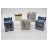 Robe Hooks and Toothbrush/Makeup Brush