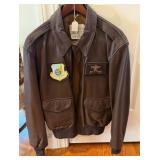 Saddlery Leather Military Issued A-2 Flight