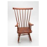 Wooden Doll Rocking Chair With Spindles