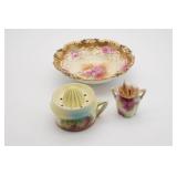 RS Prussia Bowl and Assorted Ceramic Items