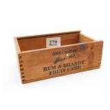 Hansenï¿½s Rum & Brandy Fruit Cake Crate