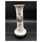 Tall Hand-Painted Porcelain Decorative Vase