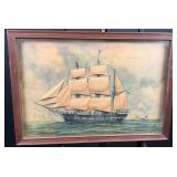 Thomas Hoyne Maritime Ship Print