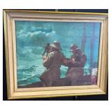 Framed Maritime Print by Winslow Homer