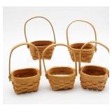 Miniature Woven Baskets