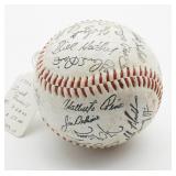 Baseball with Multiple Autographs