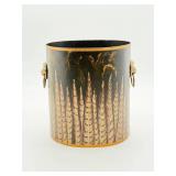 Decorative Metal Waste Basket