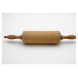 Wooden Rolling Pin with Turned Handles