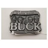 Buck Knives Four Generations Belt Buckle