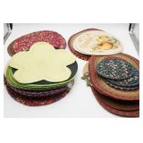 Braided and Printed Placemats