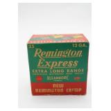 Vintage Remington Express Shot Shell Box 12 Gauge