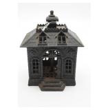 Cast Iron Bank Shaped as a House
