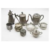 Pewter Teapots and Etc.