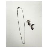 Sterling Silver Necklace & Sterling Silver