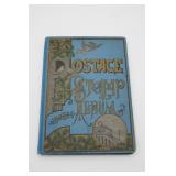Vintage Postage Stamp Album with Stamps