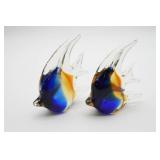 Handcrafted Glass Fish Figurines