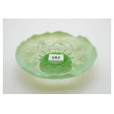 Jefferson Glass EAPG Green Opalescent