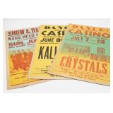 1960s Nags Head Casino Dance Posters