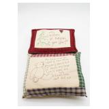 Embroidered Decorative Pillows