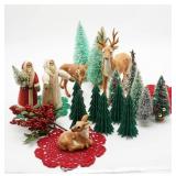 Christmas Figurines, Trees, and Accessories