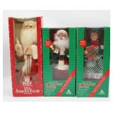 Holiday Animated Figures in Boxes