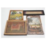 Decorative Sheep Artwork