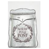 Galvanized Metal Wall-Mount Mailbox