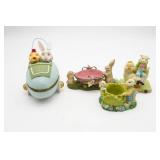 Hand-Painted Easter Figurines